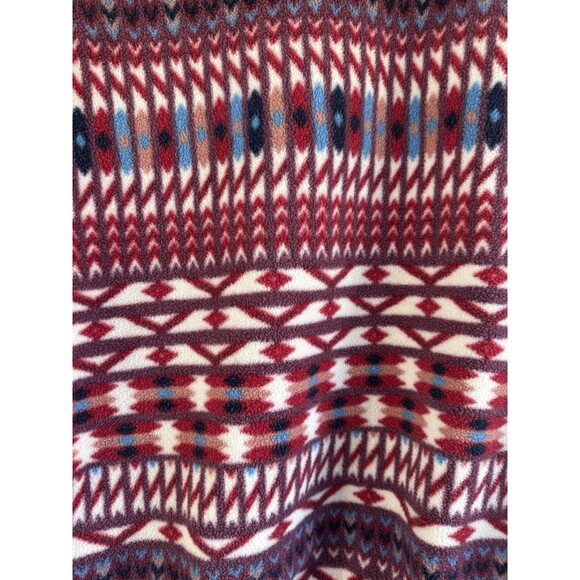 PATAGONIA Synchilla Lightweight Kuta Klash Aztec Snap-T Fleece Pullover Large - Picture 6 of 14